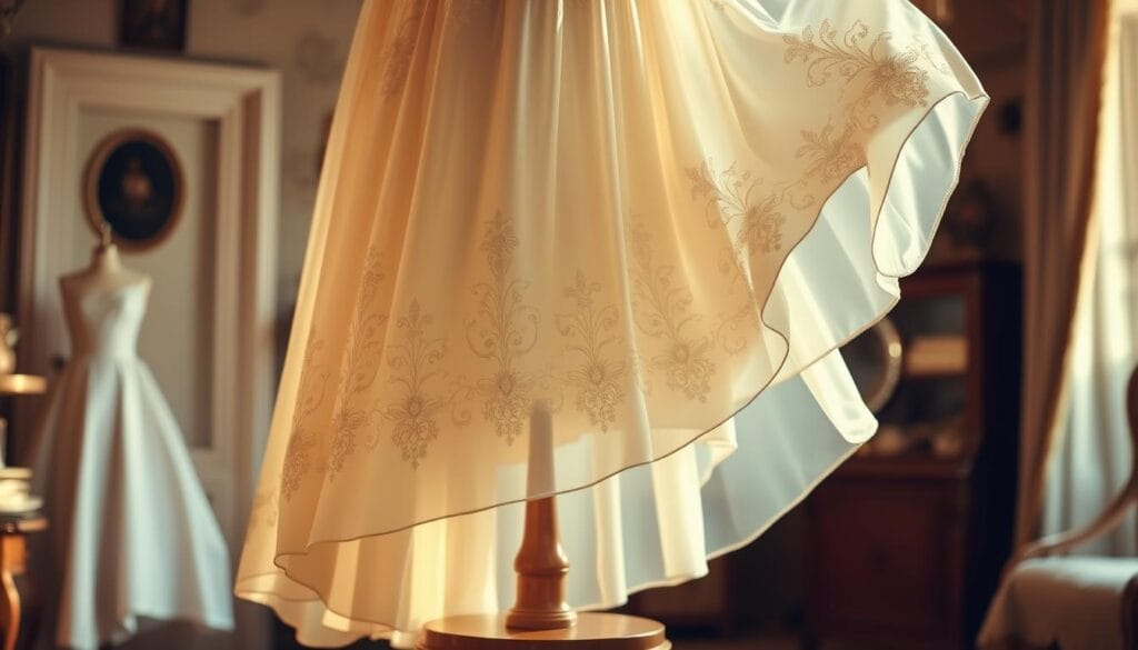 1970s wedding dress