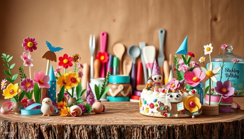 DIY cake toppers
