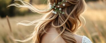 boho wedding hair