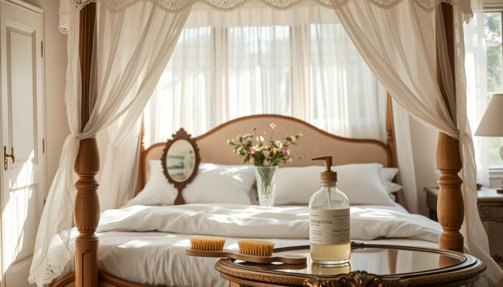 fairytale canopy bed maintenance