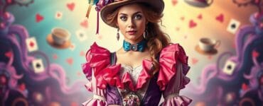 female mad hatter costume