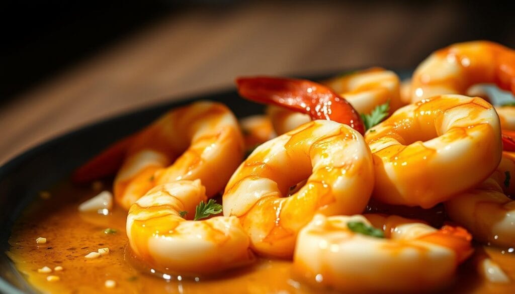 garlic shrimp nutrition