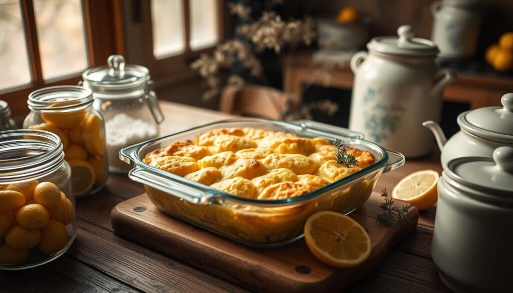 lemon cobbler storage