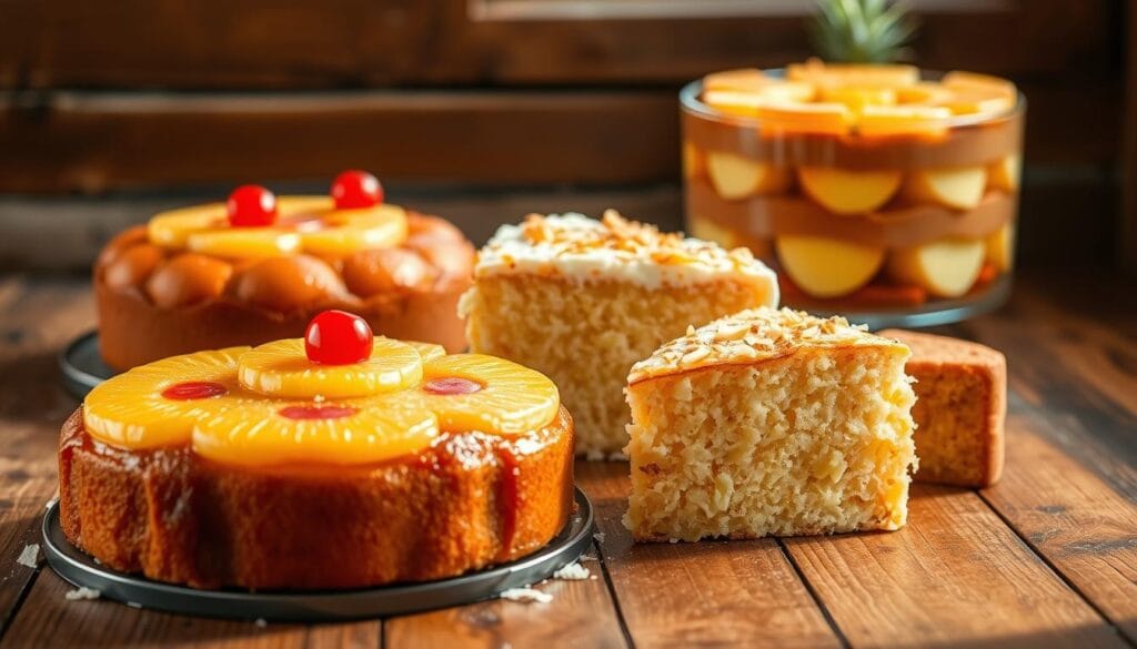 pineapple cake variations