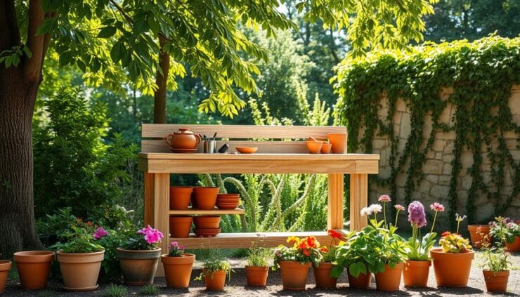 potting bench ideas