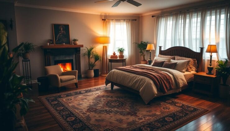 warm bedroom ideas